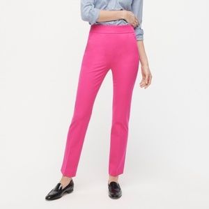 NWT J.Crew Women's Remi Bi-Stretch Pink Career Trouser Pants